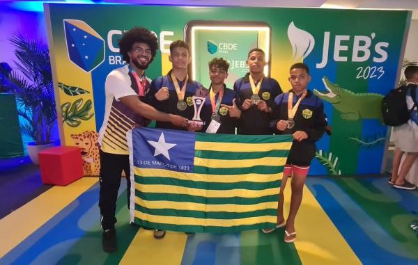 Título: Piauí tem melhor desempenho em edições dos Jogos Escolares Brasileiros conquistando 34 medal