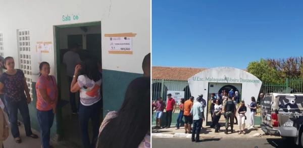 Elei&ccedil;&otilde;es suplementares em S&atilde;o Louren&ccedil;o do Piau&iacute;.(Imagem:Tribunal Regional Eleitoral do Piau&iacute;)