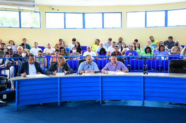 C&acirc;mara de Floriano &eacute; palco de audi&ecirc;ncia p&uacute;blica para presta&ccedil;&atilde;o de contas da Prefeitura Municipal.(Imagem:CMF)