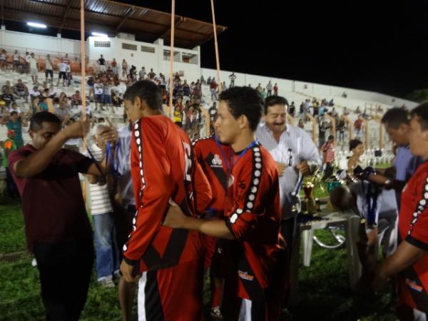 Am&eacute;rica &eacute; campe&atilde;o no Campeonato Florianense de Futebol.(Imagem:FlorianoNews)