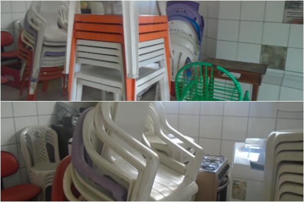 Pol&iacute;cia apreende objetos roubados em bar no bairro Tiber&atilde;o.(Imagem:FlorianoNews)