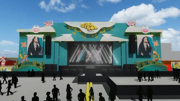 Palco GiraSol em Teresina.(Imagem: Divulga&ccedil;&atilde;o)