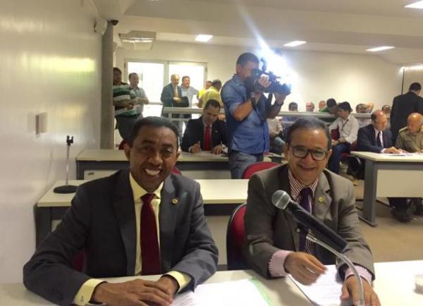 Joel Rodrigues participa de reunião da Comissão de Constituição e Justiça em Teresina.(Imagem:ASCOM)