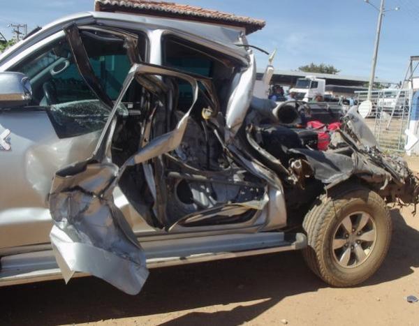 Prefeito e secretários sofrem acidente automobilístico