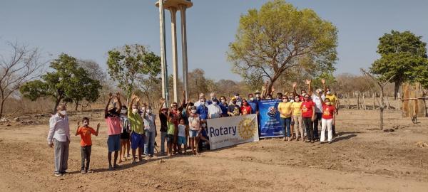 Prefeitura de Floriano e Rotary Club beneficiam comunidades com o Sistema Simplificado de &Aacute;gua(Imagem:FlorianoNews)
