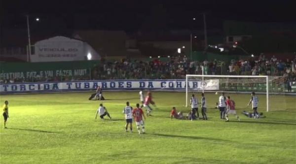 River aproveita bola parada, resolve jogo contra Parnahyba e larga na frente nas semi do Piauiense