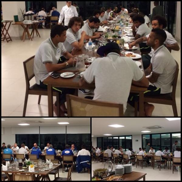 Sele&ccedil;&atilde;o comemora na madrugada estreia com p&eacute; direito na Copa.(Imagem:Divulga&ccedil;&atilde;o)