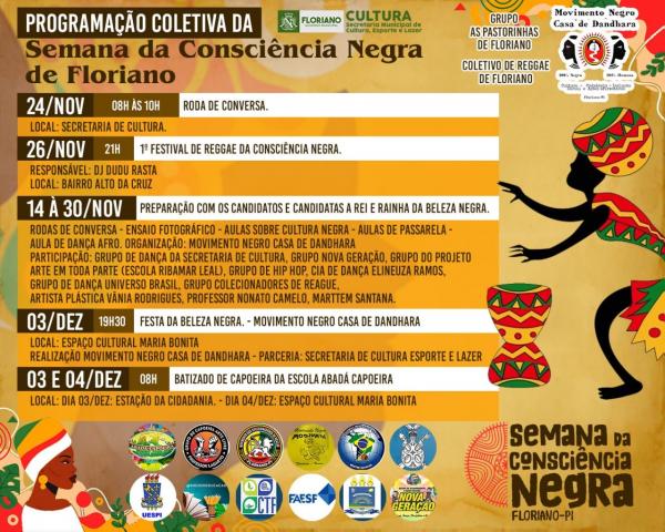 Semana da Consci&ecirc;ncia Negra(Imagem:Divulga&ccedil;&atilde;o)