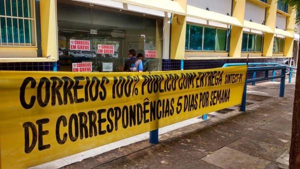 Greve dos Correios acaba no Piauí sem trabalhadores aceitarem proposta
