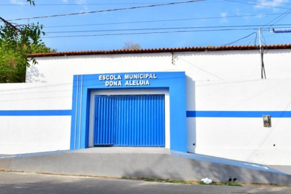  Educa&ccedil;&atilde;o de Floriano entrega da reestrutura&ccedil;&atilde;o da Escola Municipal Dona Aleluia(Imagem:Secom)