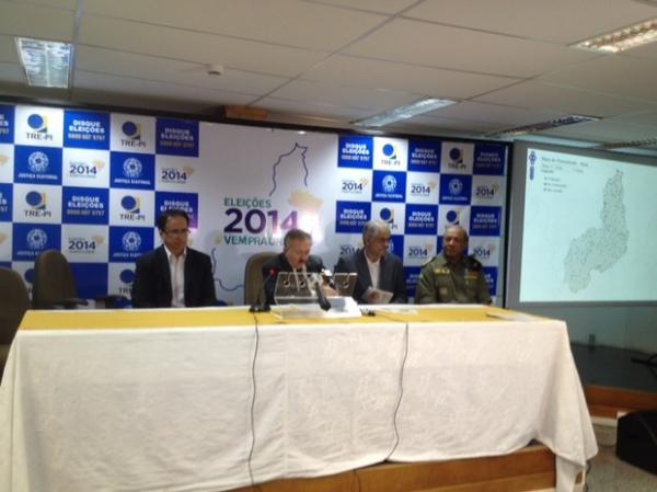 No PI, 182 urnas apresentaram problemas e 55 foram substituídas