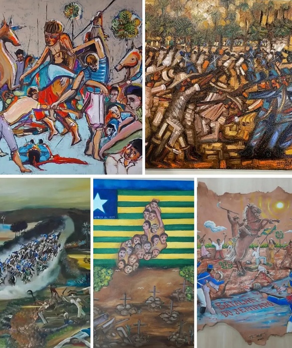 Conselho de Cultura do PI abre votação popular para selecionar pintura sobre a Batalha do Jenipapo