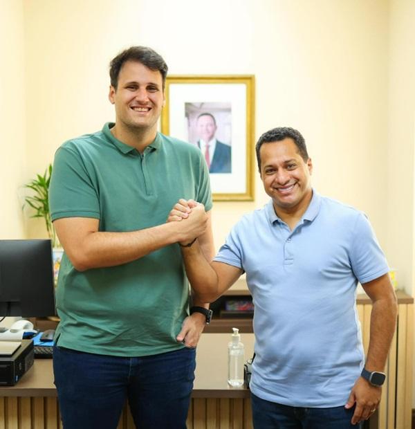 Prefeito Gleydson Resende discute melhorias para o município com o Governo do Estado