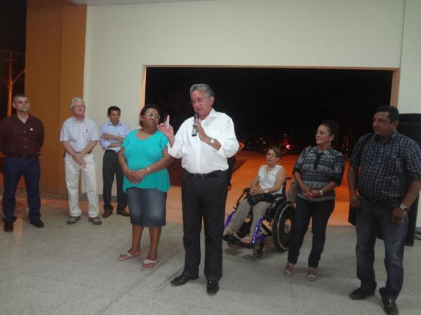 Inaugurada obras da cidade universit&aacute;ria da UFPI em Floriano.(Imagem:FlorianoNews)