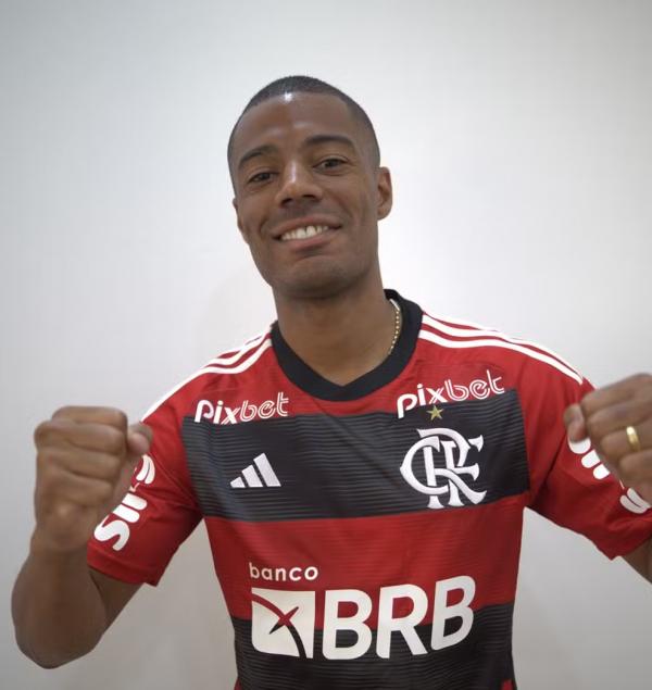De La Cruz &eacute; o novo refor&ccedil;o do Flamengo.(Imagem:Divulga&ccedil;&atilde;o/Flamengo)