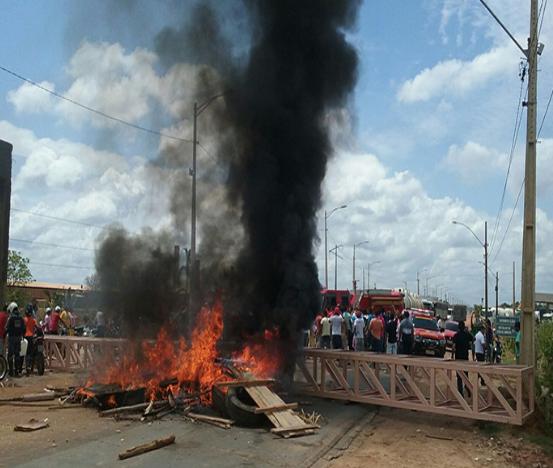 Protesto fecha Ponte Nova e exige que Timon City continue circulando