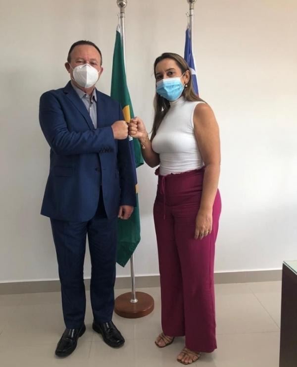 Prefeita de Bar&atilde;o de Graja&uacute; assina termo para realizar obras no sistema de abastecimento de &aacute;gua (Imagem:Reprodu&ccedil;&atilde;o)