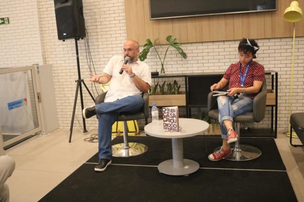 Diogo Monteiro fala sobre o processo de criação literária em Teresina