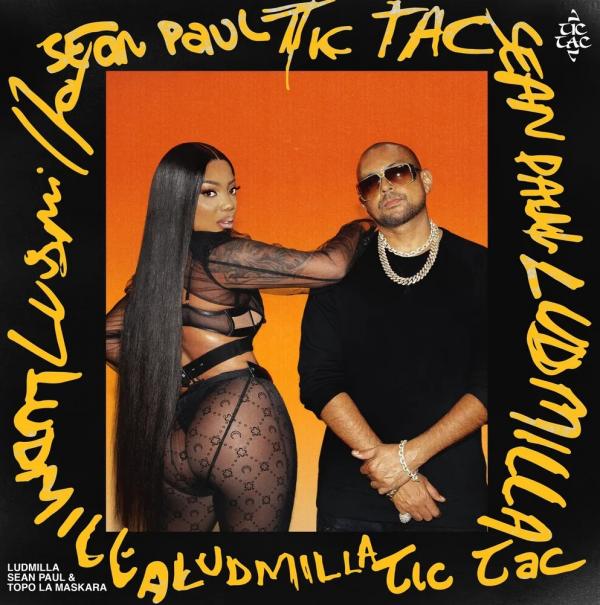 Ludmilla apresenta a capa de "Tic tac", single com Sean Paul e Topo La Maskara