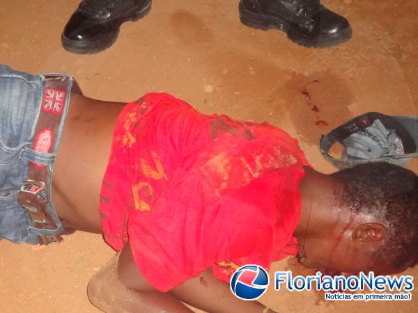  Homem morre ap&oacute;s levar tiro na nuca em Floriano.(Imagem:FlorianoNews)