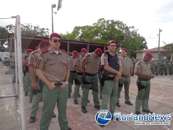 Policiais militares de Floriano são alocados em cidades circunvizinhas durante eleição