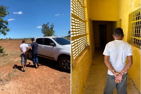 Homem condenado por estuprar a enteada é localizado e preso na zona rural de José de Freitas