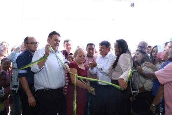 Espa&ccedil;o da Cidadania Frei Vicente Cardone &eacute; inaugurado em Floriano.(Imagem:SECOM)