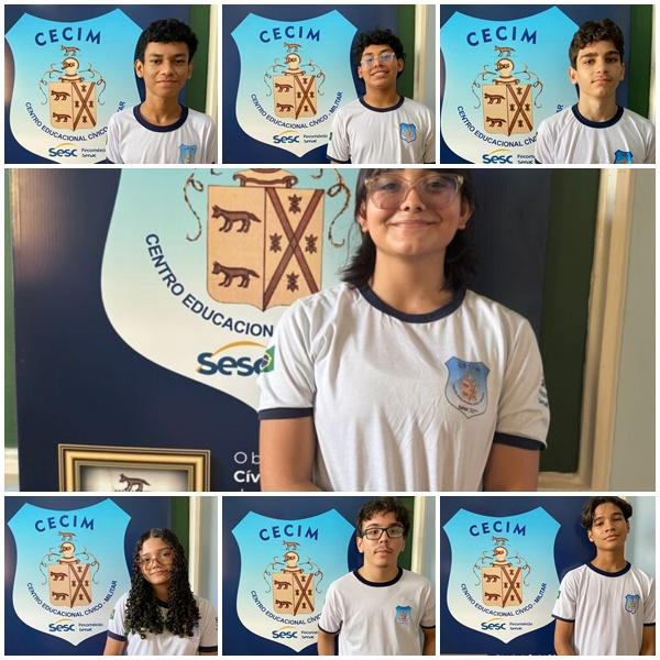 Alunos do Cívico Militar são premiados em Olimpíadas de Matemática e Astronomia