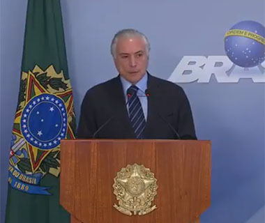Presidente Temer aciona forças federais para desbloquear estradas