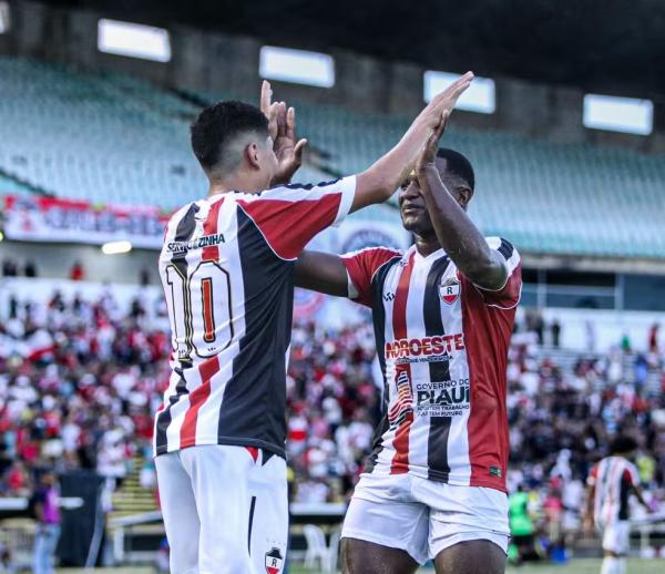 River-PI alivia tensão da estreia, e Fabiano Soares contorna primeiro perrengue sem principal estre