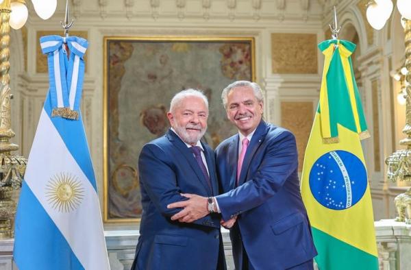  Presidente Lula se re&uacute;ne com o presidente da Argentina, Alberto Fern&aacute;ndez, em Buenos Aires.(Imagem:Ricardo Stuckert/Arquivo/PR)