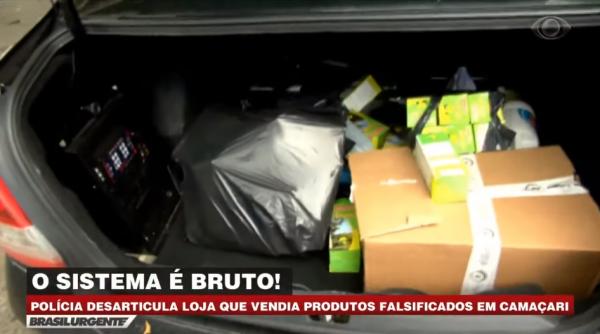 Carnaúba Amarga: Polícia desarticula loja que vendia produtos falsificados
