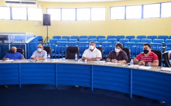 Audiência na CMF discute sobre as obras de esgotamento sanitário(Imagem:Secom)