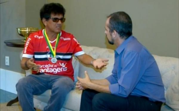 Haroldo Francisco defende organiza&ccedil;&atilde;o financeira do River-PI para sucesso em 2017.(Imagem:Jos&eacute; Mendes/TV Clube)