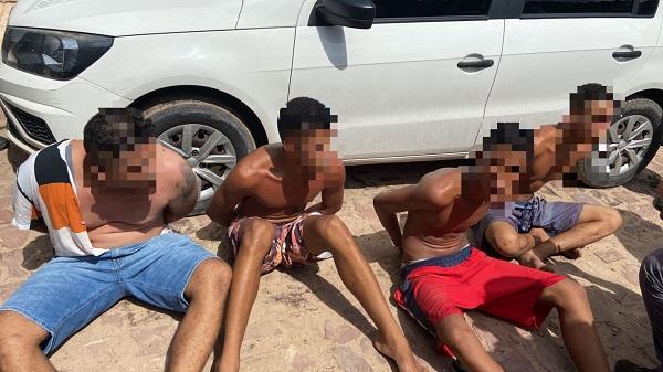 Quatro suspeitos foram presos no envolvimento da morte de sargento da PM.(Imagem:Pol&iacute;cia Militar)