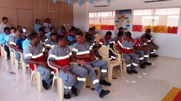 Sesc promove palestra sobre sa&uacute;de do homem em empresa de Floriano.(Imagem:FlorianoNews)