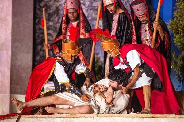 Com atores nacionais, Paix&atilde;o de Cristo de Floriano espera p&uacute;blico de 5 mil pessoas(Imagem:Grupo Scalet)