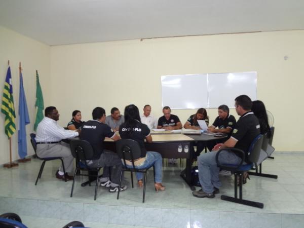 Conselho de Seguran&ccedil;a debateu implanta&ccedil;&atilde;o do Pelot&atilde;o Mirim em Floriano.(Imagem:FlorianoNews)