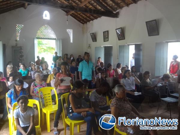  Encerramento de festejo na localidade Ara&ccedil;&aacute;s.(Imagem:FlorianoNews)