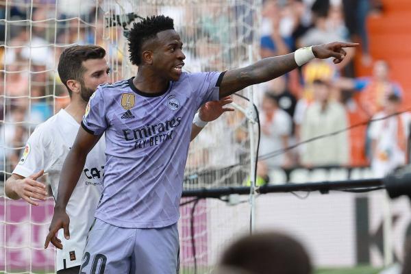 Vini Jr é alvo de ataques racistas antes de Albacete x Real Madrid(Imagem:Reprodução)
