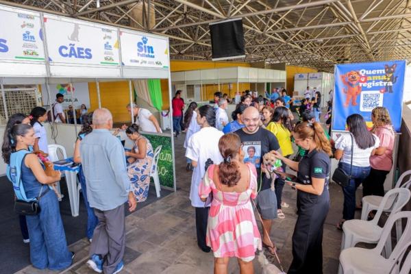 Secult oferece orientações sobre a Lei Aldir Blanc no programa Governo do Brasil na Rua, no Verdão(Imagem:Gabriel Paulino)