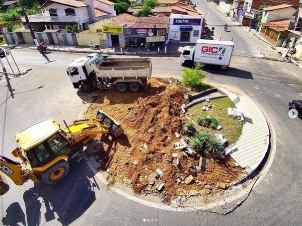 Floriano avança na modernização das rotatórias para garantir mais segurança e fluidez no trânsito