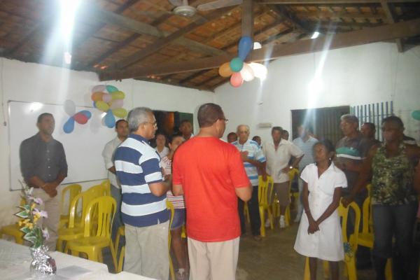 Bento Soares &eacute; reeleito Presidente da Associa&ccedil;&atilde;o de Moradores do Bairro Cajueiro II.(Imagem:FlorianoNews)