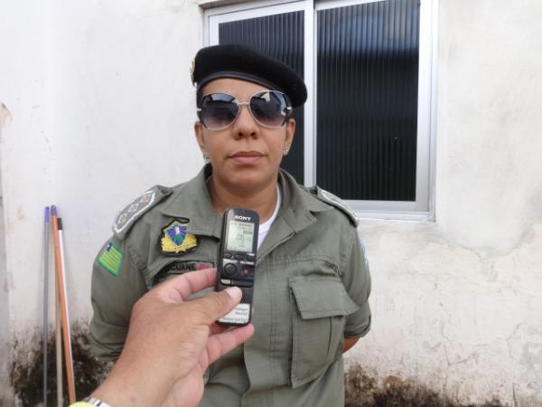 Capit&atilde; Leucijane Barbosa(Imagem:FlorianoNews)