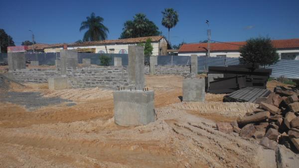 Obras do Mercado do Cruzeiro est&atilde;o em pleno andamento.(Imagem:FlorianoNews)