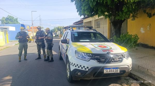Polícia Militar reforça segurança durante o Carnaval em Floriano
