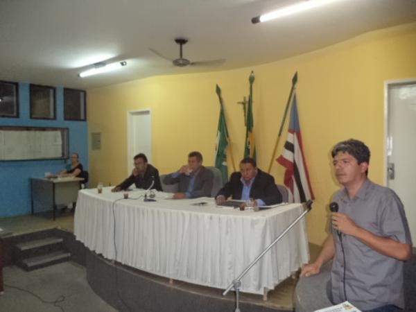 Sessão na Câmara de Barão de Grajaú aprova complemento de Lei Orçamentária
