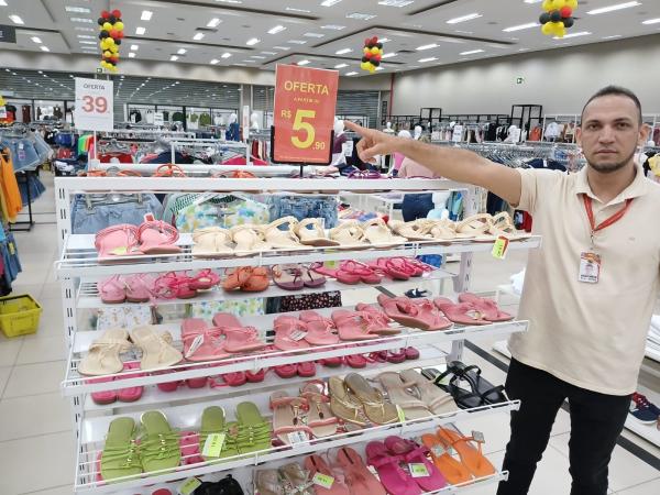 Armazém Paraíba de Floriano anuncia mega promoção no setor de calçados com descontos de até 94%
