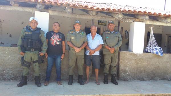 Polícia Militar faz visita às comunidades rurais da região de Floriano
