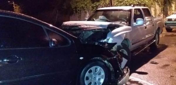 PM registra acidente de tr&acirc;nsito nas imedia&ccedil;&otilde;es do CEEP de Floriano (Imagem:Divulga&ccedil;&atilde;o/Whats App)